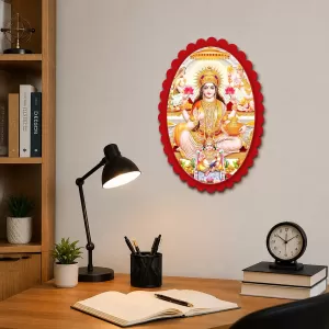 Lord Ganesha Wall Decorative Showpiece 6 X 8 Inch | 4 MM MDF Wooden Glossy Sublimation Print | Back Hook Wall Hanging | Home Temple & Living Room Decor (F57757) Lord Ganesha Wall Decorative Showpiece 6 X 8 Inch | 4 MM MDF Wooden Glossy Sublimation Print | Back Hook Wall Hanging | Home Temple & Living Room Decor (F57757)