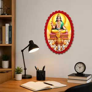 Surya Wall Decorative Showpiece 6 X 8 Inch | 4 MM MDF Wooden Glossy Sublimation Print | Back Hook Wall Hanging | Home Temple & Living Room Decor (F57759) Surya Wall Decorative Showpiece 6 X 8 Inch | 4 MM MDF Wooden Glossy Sublimation Print | Back Hook Wall Hanging | Home Temple & Living Room Decor (F57759)