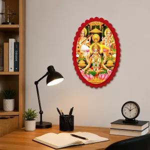 Lord Ganesha Wall Decorative Showpiece 6 X 8 Inch | 4 MM MDF Wooden Glossy Sublimation Print | Back Hook Wall Hanging | Home Temple & Living Room Decor (F57908) Lord Ganesha Wall Decorative Showpiece 6 X 8 Inch | 4 MM MDF Wooden Glossy Sublimation Print | Back Hook Wall Hanging | Home Temple & Living Room Decor (F57908)