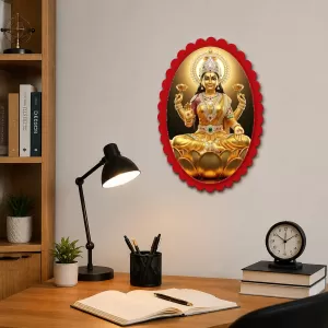 Lord Ganesha Wall Decorative Showpiece 6 X 8 Inch | 4 MM MDF Wooden Glossy Sublimation Print | Back Hook Wall Hanging | Home Temple & Living Room Decor (F57913) Lord Ganesha Wall Decorative Showpiece 6 X 8 Inch | 4 MM MDF Wooden Glossy Sublimation Print | Back Hook Wall Hanging | Home Temple & Living Room Decor (F57913)