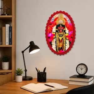 Kali Wall Decorative Showpiece 6 X 8 Inch | 4 MM MDF Wooden Glossy Sublimation Print | Back Hook Wall Hanging | Home Temple & Living Room Decor (F57954) Kali Wall Decorative Showpiece 6 X 8 Inch | 4 MM MDF Wooden Glossy Sublimation Print | Back Hook Wall Hanging | Home Temple & Living Room Decor (F57954)