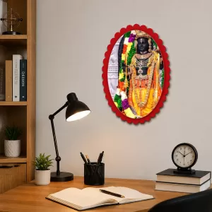 Ram Wall Decorative Showpiece 6 X 8 Inch | 4 MM MDF Wooden Glossy Sublimation Print | Back Hook Wall Hanging | Home Temple & Living Room Decor (F57955) Ram Wall Decorative Showpiece 6 X 8 Inch | 4 MM MDF Wooden Glossy Sublimation Print | Back Hook Wall Hanging | Home Temple & Living Room Decor (F57955)