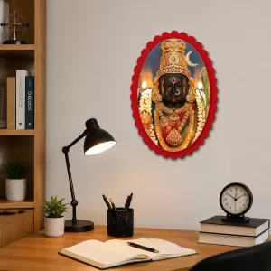 Tirupati Balaji Wall Decorative Showpiece 6 X 8 Inch | 4 MM MDF Wooden Glossy Sublimation Print | Back Hook Wall Hanging | Home Temple & Living Room Decor (F58036) Tirupati Balaji Wall Decorative Showpiece 6 X 8 Inch | 4 MM MDF Wooden Glossy Sublimation Print | Back Hook Wall Hanging | Home Temple & Living Room Decor (F58036)