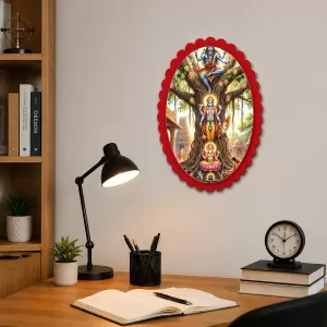 Shiva Wall Decorative Showpiece 6 X 8 Inch | 4 MM MDF Wooden Glossy Sublimation Print | Back Hook Wall Hanging | Home Temple & Living Room Decor (F58044) Shiva Wall Decorative Showpiece 6 X 8 Inch | 4 MM MDF Wooden Glossy Sublimation Print | Back Hook Wall Hanging | Home Temple & Living Room Decor (F58044)