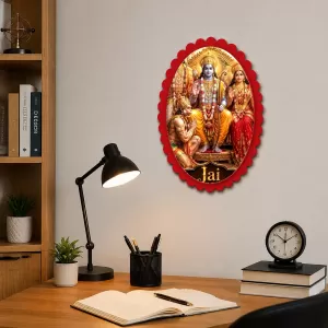 Rama Wall Decorative Showpiece 6 X 8 Inch | 4 MM MDF Wooden Glossy Sublimation Print | Back Hook Wall Hanging | Home Temple & Living Room Decor (F58085) Rama Wall Decorative Showpiece 6 X 8 Inch | 4 MM MDF Wooden Glossy Sublimation Print | Back Hook Wall Hanging | Home Temple & Living Room Decor (F58085)