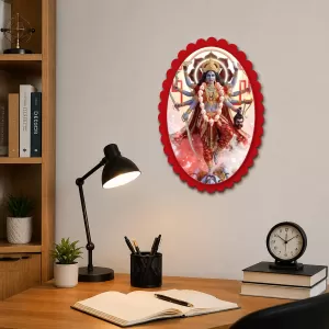 Kali Wall Decorative Showpiece 6 X 8 Inch | 4 MM MDF Wooden Glossy Sublimation Print | Back Hook Wall Hanging | Home Temple & Living Room Decor (F58086) Kali Wall Decorative Showpiece 6 X 8 Inch | 4 MM MDF Wooden Glossy Sublimation Print | Back Hook Wall Hanging | Home Temple & Living Room Decor (F58086)
