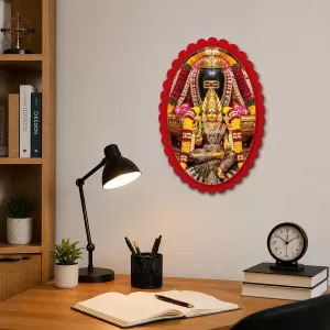 Meenakshi Wall Decorative Showpiece 6 X 8 Inch | 4 MM MDF Wooden Glossy Sublimation Print | Back Hook Wall Hanging | Home Temple & Living Room Decor (F58105) Meenakshi Wall Decorative Showpiece 6 X 8 Inch | 4 MM MDF Wooden Glossy Sublimation Print | Back Hook Wall Hanging | Home Temple & Living Room Decor (F58105)