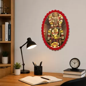 Dhanvantari Wall Decorative Showpiece 6 X 8 Inch | 4 MM MDF Wooden Glossy Sublimation Print | Back Hook Wall Hanging | Home Temple & Living Room Decor (F58125) Dhanvantari Wall Decorative Showpiece 6 X 8 Inch | 4 MM MDF Wooden Glossy Sublimation Print | Back Hook Wall Hanging | Home Temple & Living Room Decor (F58125)