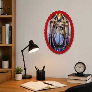 Venkateswara Wall Decorative Showpiece 6 X 8 Inch | 4 MM MDF Wooden Glossy Sublimation Print | Back Hook Wall Hanging | Home Temple & Living Room Decor (F58134) Venkateswara Wall Decorative Showpiece 6 X 8 Inch | 4 MM MDF Wooden Glossy Sublimation Print | Back Hook Wall Hanging | Home Temple & Living Room Decor (F58134)
