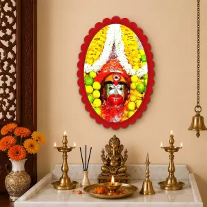 Hanuman Wall Decorative Showpiece 6 X 8 Inch | 4 MM MDF Wooden Glossy Sublimation Print | Back Hook Wall Hanging | Home Temple & Living Room Decor (F56991) Hanuman Wall Decorative Showpiece 6 X 8 Inch | 4 MM MDF Wooden Glossy Sublimation Print | Back Hook Wall Hanging | Home Temple & Living Room Decor (F56991)