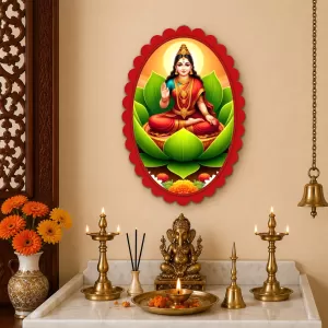 Lord Ganesha Wall Decorative Showpiece 6 X 8 Inch | 4 MM MDF Wooden Glossy Sublimation Print | Back Hook Wall Hanging | Home Temple & Living Room Decor (F56993) Lord Ganesha Wall Decorative Showpiece 6 X 8 Inch | 4 MM MDF Wooden Glossy Sublimation Print | Back Hook Wall Hanging | Home Temple & Living Room Decor (F56993)