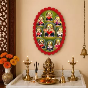 NavGoddess Durga Wall Decorative Showpiece 6 X 8 Inch | 4 MM MDF Wooden Glossy Sublimation Print | Back Hook Wall Hanging | Home Temple & Living Room Decor (F57103) NavGoddess Durga Wall Decorative Showpiece 6 X 8 Inch | 4 MM MDF Wooden Glossy Sublimation Print | Back Hook Wall Hanging | Home Temple & Living Room Decor (F57103)