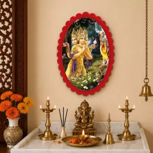 Brahma Wall Decorative Showpiece 6 X 8 Inch | 4 MM MDF Wooden Glossy Sublimation Print | Back Hook Wall Hanging | Home Temple & Living Room Decor (F57267) Brahma Wall Decorative Showpiece 6 X 8 Inch | 4 MM MDF Wooden Glossy Sublimation Print | Back Hook Wall Hanging | Home Temple & Living Room Decor (F57267)