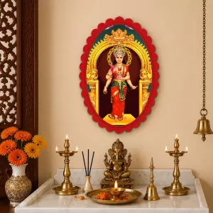 Lord Ganesha Wall Decorative Showpiece 6 X 8 Inch | 4 MM MDF Wooden Glossy Sublimation Print | Back Hook Wall Hanging | Home Temple & Living Room Decor (F57326) Lord Ganesha Wall Decorative Showpiece 6 X 8 Inch | 4 MM MDF Wooden Glossy Sublimation Print | Back Hook Wall Hanging | Home Temple & Living Room Decor (F57326)