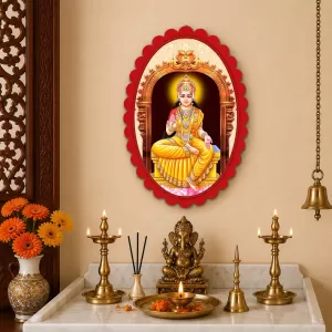 Lord Ganesha Wall Decorative Showpiece 6 X 8 Inch | 4 MM MDF Wooden Glossy Sublimation Print | Back Hook Wall Hanging | Home Temple & Living Room Decor (F57351) Lord Ganesha Wall Decorative Showpiece 6 X 8 Inch | 4 MM MDF Wooden Glossy Sublimation Print | Back Hook Wall Hanging | Home Temple & Living Room Decor (F57351)