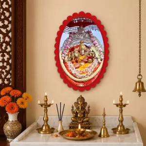 Lord Ganesha Wall Decorative Showpiece 6 X 8 Inch | 4 MM MDF Wooden Glossy Sublimation Print | Back Hook Wall Hanging | Home Temple & Living Room Decor (F57411) Lord Ganesha Wall Decorative Showpiece 6 X 8 Inch | 4 MM MDF Wooden Glossy Sublimation Print | Back Hook Wall Hanging | Home Temple & Living Room Decor (F57411)