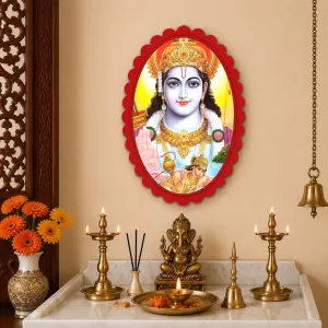 Rama Wall Decorative Showpiece 6 X 8 Inch | 4 MM MDF Wooden Glossy Sublimation Print | Back Hook Wall Hanging | Home Temple & Living Room Decor (F57445) Rama Wall Decorative Showpiece 6 X 8 Inch | 4 MM MDF Wooden Glossy Sublimation Print | Back Hook Wall Hanging | Home Temple & Living Room Decor (F57445)