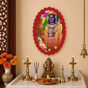 Hanuman Wall Decorative Showpiece 6 X 8 Inch | 4 MM MDF Wooden Glossy Sublimation Print | Back Hook Wall Hanging | Home Temple & Living Room Decor (F57557) Hanuman Wall Decorative Showpiece 6 X 8 Inch | 4 MM MDF Wooden Glossy Sublimation Print | Back Hook Wall Hanging | Home Temple & Living Room Decor (F57557)