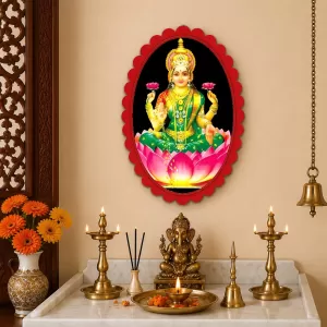 Lord Ganesha Wall Decorative Showpiece 6 X 8 Inch | 4 MM MDF Wooden Glossy Sublimation Print | Back Hook Wall Hanging | Home Temple & Living Room Decor (F57588) Lord Ganesha Wall Decorative Showpiece 6 X 8 Inch | 4 MM MDF Wooden Glossy Sublimation Print | Back Hook Wall Hanging | Home Temple & Living Room Decor (F57588)