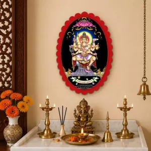 Lord Lord Brahma Wall Decorative Showpiece 6 X 8 Inch | 4 MM MDF Wooden Glossy Sublimation Print | Back Hook Wall Hanging | Home Temple & Living Room Decor (F57674) Lord Lord Brahma Wall Decorative Showpiece 6 X 8 Inch | 4 MM MDF Wooden Glossy Sublimation Print | Back Hook Wall Hanging | Home Temple & Living Room Decor (F57674)