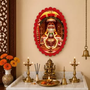 Meenakshi Wall Decorative Showpiece 6 X 8 Inch | 4 MM MDF Wooden Glossy Sublimation Print | Back Hook Wall Hanging | Home Temple & Living Room Decor (F58029) Meenakshi Wall Decorative Showpiece 6 X 8 Inch | 4 MM MDF Wooden Glossy Sublimation Print | Back Hook Wall Hanging | Home Temple & Living Room Decor (F58029)