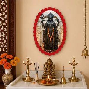 Shiva Wall Decorative Showpiece 6 X 8 Inch | 4 MM MDF Wooden Glossy Sublimation Print | Back Hook Wall Hanging | Home Temple & Living Room Decor (F58171) Shiva Wall Decorative Showpiece 6 X 8 Inch | 4 MM MDF Wooden Glossy Sublimation Print | Back Hook Wall Hanging | Home Temple & Living Room Decor (F58171)