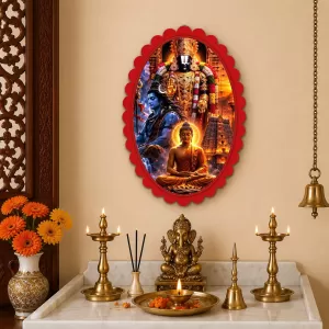 Shiva Wall Decorative Showpiece 6 X 8 Inch | 4 MM MDF Wooden Glossy Sublimation Print | Back Hook Wall Hanging | Home Temple & Living Room Decor (F58172) Shiva Wall Decorative Showpiece 6 X 8 Inch | 4 MM MDF Wooden Glossy Sublimation Print | Back Hook Wall Hanging | Home Temple & Living Room Decor (F58172)