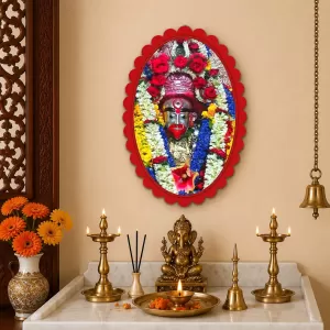 Kali Wall Decorative Showpiece 6 X 8 Inch | 4 MM MDF Wooden Glossy Sublimation Print | Back Hook Wall Hanging | Home Temple & Living Room Decor (F58181) Kali Wall Decorative Showpiece 6 X 8 Inch | 4 MM MDF Wooden Glossy Sublimation Print | Back Hook Wall Hanging | Home Temple & Living Room Decor (F58181)