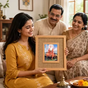 Adi Shankaracharya Laminated Jute Wall Photo Frame, 14 X 16 Inch (F174159) Adi Shankaracharya Laminated Jute Wall Photo Frame, 14 X 16 Inch (F174159)