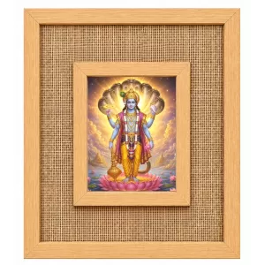 Lord Vishnu Laminated Jute Wall Photo Frame, 14 X 16 Inch (F173909) Lord Vishnu Laminated Jute Wall Photo Frame, 14 X 16 Inch (F173909)
