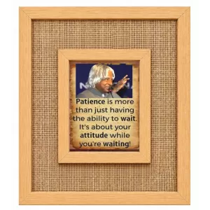 A. P. J. Abdul Kalam Laminated Jute Wall Photo Frame, 14 X 16 Inch (F173918) A. P. J. Abdul Kalam Laminated Jute Wall Photo Frame, 14 X 16 Inch (F173918)