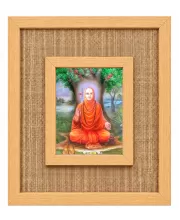 Adi Shankaracharya Laminated Jute Wall Photo Frame, 14 X 16 Inch (F173932) Adi Shankaracharya Laminated Jute Wall Photo Frame, 14 X 16 Inch (F173932)
