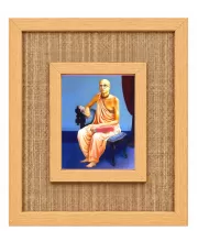Pravupad Laminated Jute Wall Photo Frame, 14 X 16 Inch (F173974)