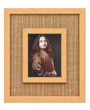 Paramahansa Yogananda Laminated Jute Wall Photo Frame, 14 X 16 Inch (F174002)