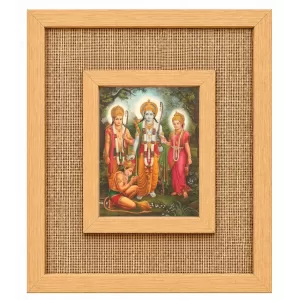 Ram Darbar Laminated Jute Wall Photo Frame, 14 X 16 Inch (F174086) Ram Darbar Laminated Jute Wall Photo Frame, 14 X 16 Inch (F174086)
