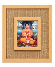 Dattaguru Laminated Jute Wall Photo Frame, 14 X 16 Inch (F174117)