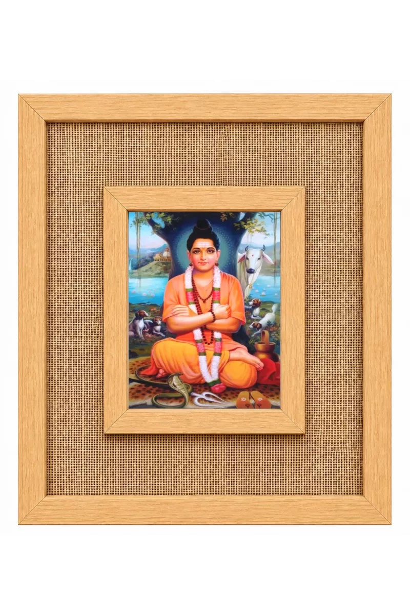 Dattaguru Laminated Jute Wall Photo Frame, 14 X 16 Inch (F174117)