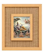 Shree Narayan Laminated Jute Wall Photo Frame, 14 X 16 Inch (F174131)
