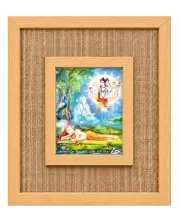 Dattaguru Laminated Jute Wall Photo Frame, 14 X 16 Inch (F174145)