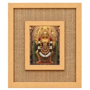 Maa Kaali Laminated Jute Wall Photo Frame, 14 X 16 Inch (F174151) Maa Kaali Laminated Jute Wall Photo Frame, 14 X 16 Inch (F174151)