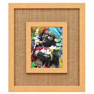 Lord Krishna Laminated Jute Wall Photo Frame, 14 X 16 Inch (F174161) Lord Krishna Laminated Jute Wall Photo Frame, 14 X 16 Inch (F174161)