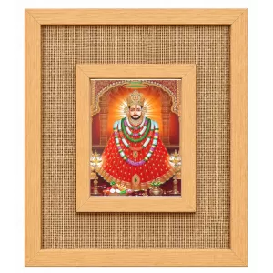 Khatu Shyam Laminated Jute Wall Photo Frame, 14 X 16 Inch (F174172) Khatu Shyam Laminated Jute Wall Photo Frame, 14 X 16 Inch (F174172)