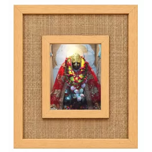 Maa Kaali Laminated Jute Wall Photo Frame, 14 X 16 Inch (F174210) Maa Kaali Laminated Jute Wall Photo Frame, 14 X 16 Inch (F174210)