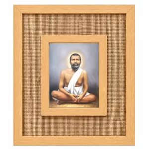 Ramakrishna Paramahamsa Laminated Jute Wall Photo Frame, 14 X 16 Inch (F174232) Ramakrishna Paramahamsa Laminated Jute Wall Photo Frame, 14 X 16 Inch (F174232)