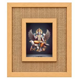 Lord Shani Dev Laminated Jute Wall Photo Frame, 14 X 16 Inch (F174259) Lord Shani Dev Laminated Jute Wall Photo Frame, 14 X 16 Inch (F174259)