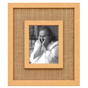Shri Shri Ravi Shankar Laminated Jute Wall Photo Frame, 14 X 16 Inch (F174267) Shri Shri Ravi Shankar Laminated Jute Wall Photo Frame, 14 X 16 Inch (F174267)