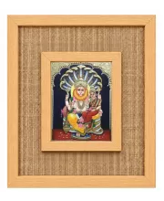 Lakshmi Nar Laminated Jute Wall Photo Frame, 14 X 16 Inch (F174405)