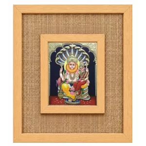 Lakshmi Nar Laminated Jute Wall Photo Frame, 14 X 16 Inch (F174405) Lakshmi Nar Laminated Jute Wall Photo Frame, 14 X 16 Inch (F174405)