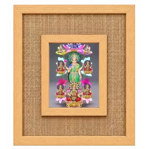 Astha Lakshmi Laminated Jute Wall Photo Frame, 14 X 16 Inch (F174422) Astha Lakshmi Laminated Jute Wall Photo Frame, 14 X 16 Inch (F174422)