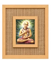 Shree Chaitannya Laminated Jute Wall Photo Frame, 14 X 16 Inch (F174474)